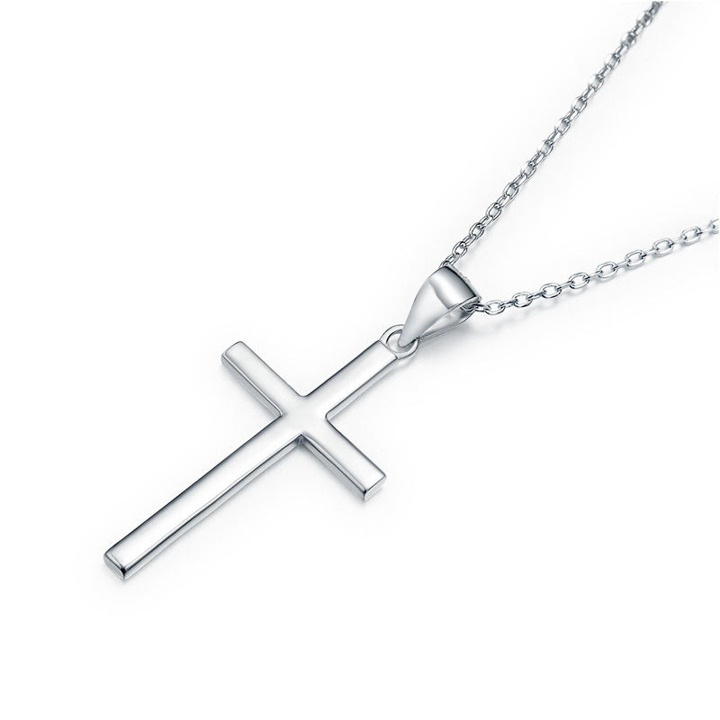 925 Sterling Silver Cross Pendant Necklace 925 Sterling Silver Cross Pendant Necklace