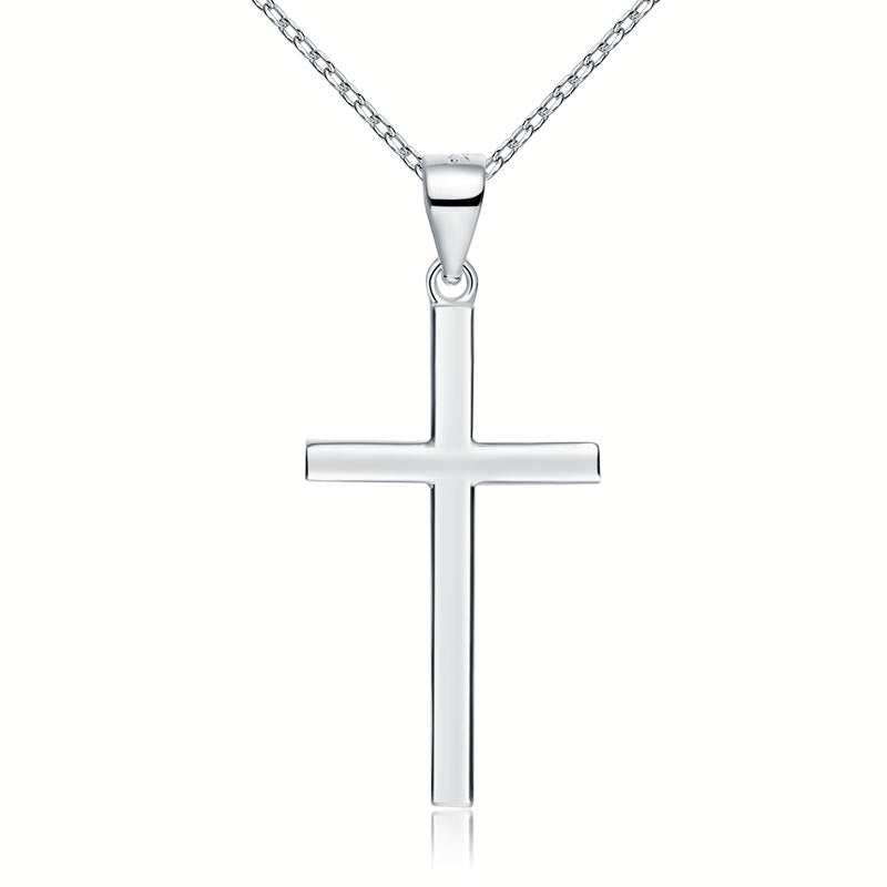 925 Sterling Silver Cross Pendant Necklace 925 Sterling Silver Cross Pendant Necklace