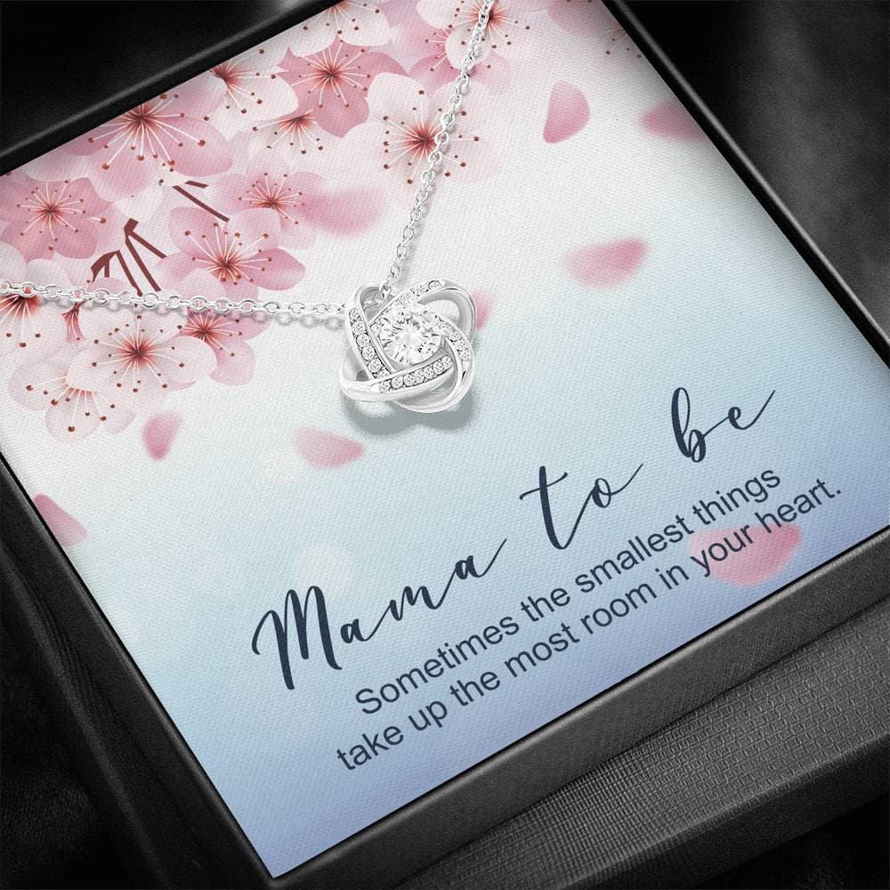 Mama To Be The Smallest Things Love Knot Necklace Mama To Be The Smallest Things Love Knot Necklace