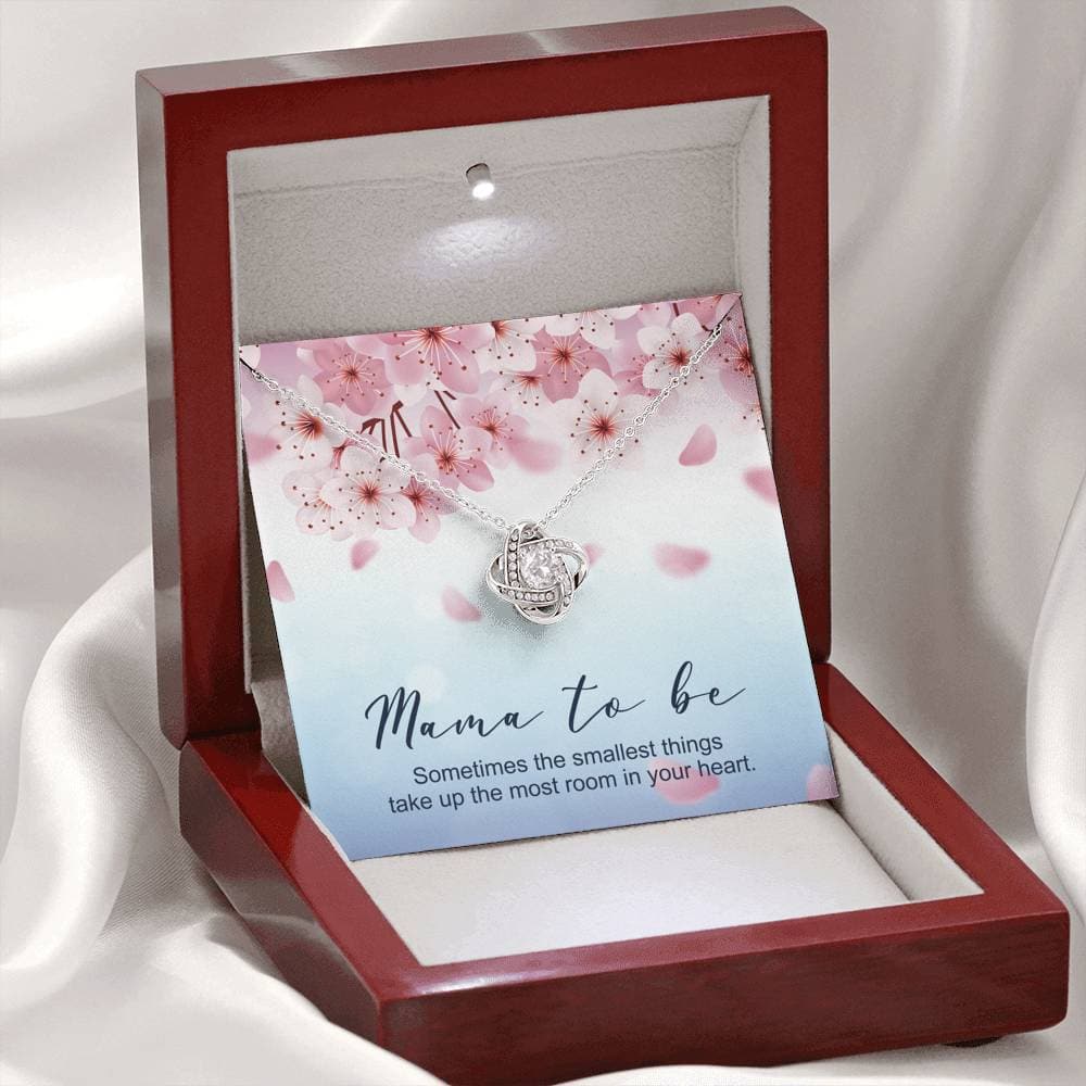 Mama To Be The Smallest Things Love Knot Necklace Mama To Be The Smallest Things Love Knot Necklace
