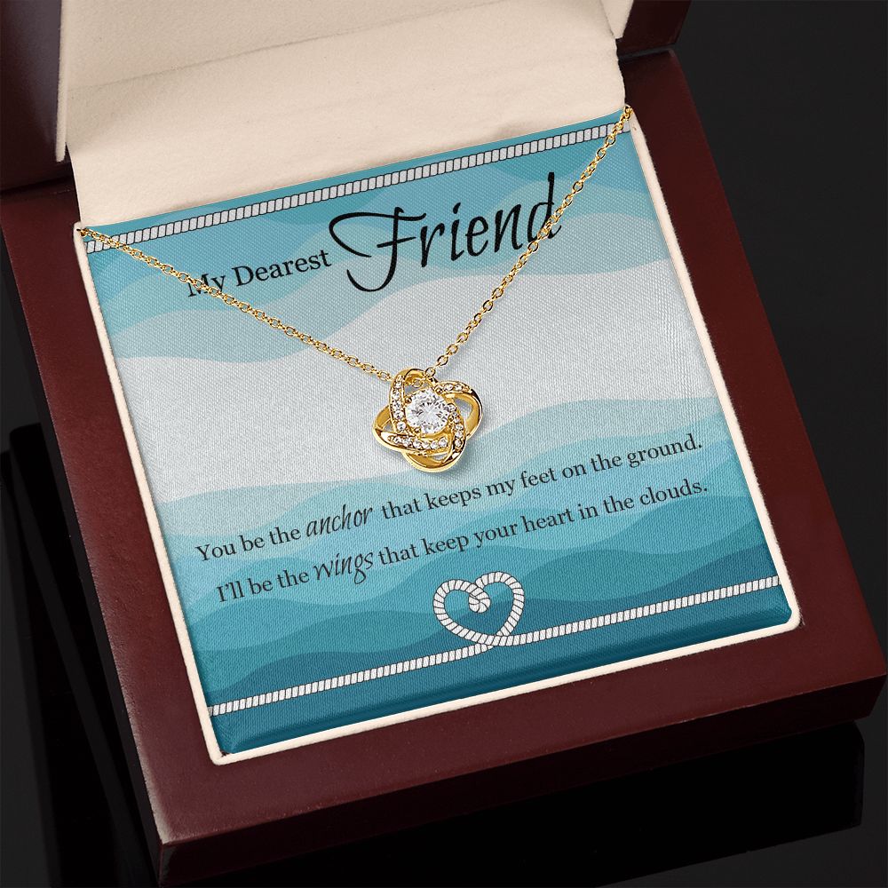 My Dearest Friend Love Knot Necklace My Dearest Friend Love Knot Necklace