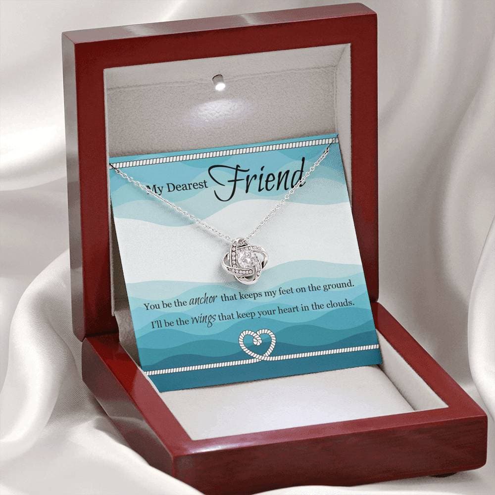 My Dearest Friend Love Knot Necklace My Dearest Friend Love Knot Necklace