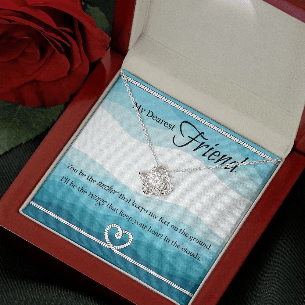 My Dearest Friend Love Knot Necklace My Dearest Friend Love Knot Necklace