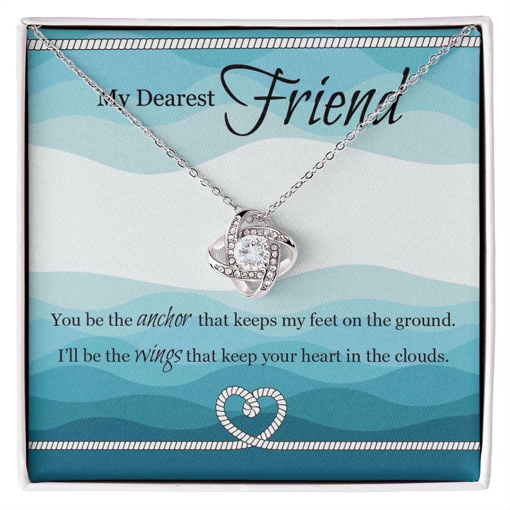 My Dearest Friend Love Knot Necklace My Dearest Friend Love Knot Necklace