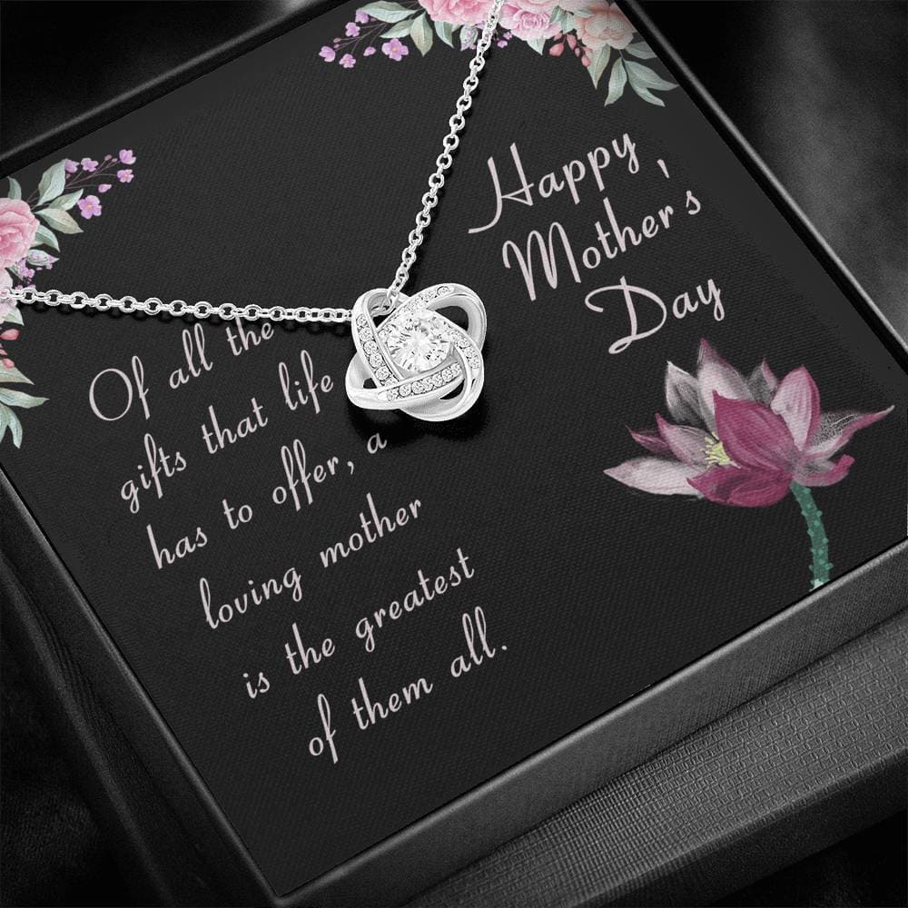 To An Amazing Mother Love Knot Necklace To An Amazing Mother Love Knot Necklace
