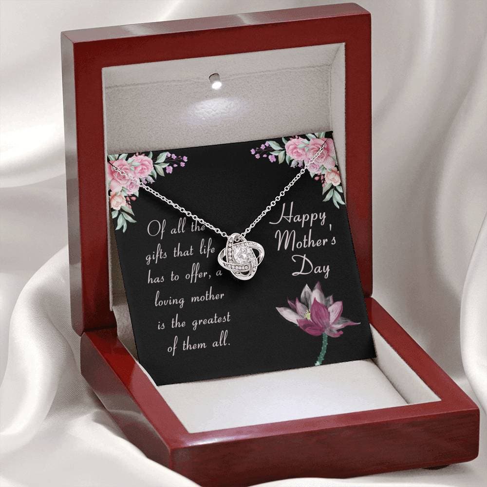 To An Amazing Mother Love Knot Necklace To An Amazing Mother Love Knot Necklace
