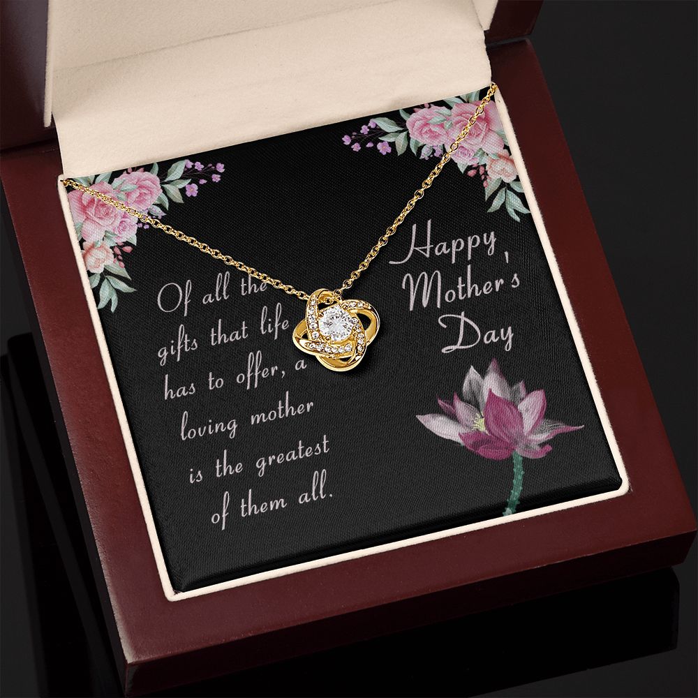 To An Amazing Mother Love Knot Necklace To An Amazing Mother Love Knot Necklace