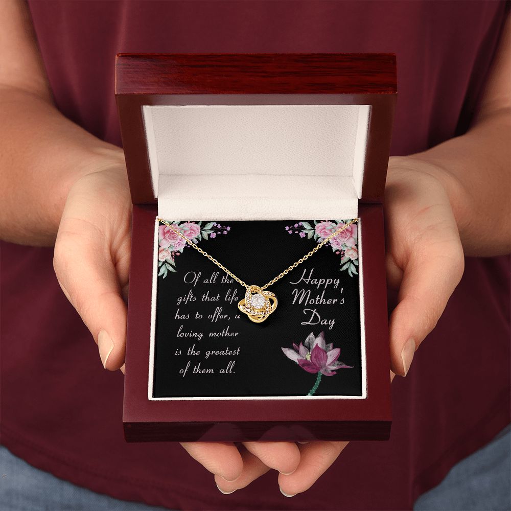 To An Amazing Mother Love Knot Necklace To An Amazing Mother Love Knot Necklace