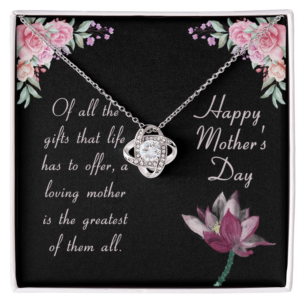 To An Amazing Mother Love Knot Necklace To An Amazing Mother Love Knot Necklace