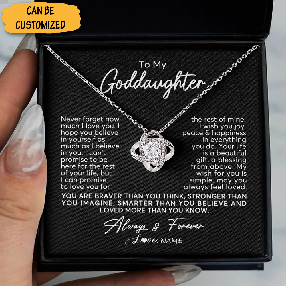 Custom To My Mawmaw Necklace Silver Love Knot Necklace Jewelry Maw Maw Personalized Gifts Custom To My Mawmaw Necklace Silver Love Knot Necklace Jewelry Maw Maw Personalized Gifts